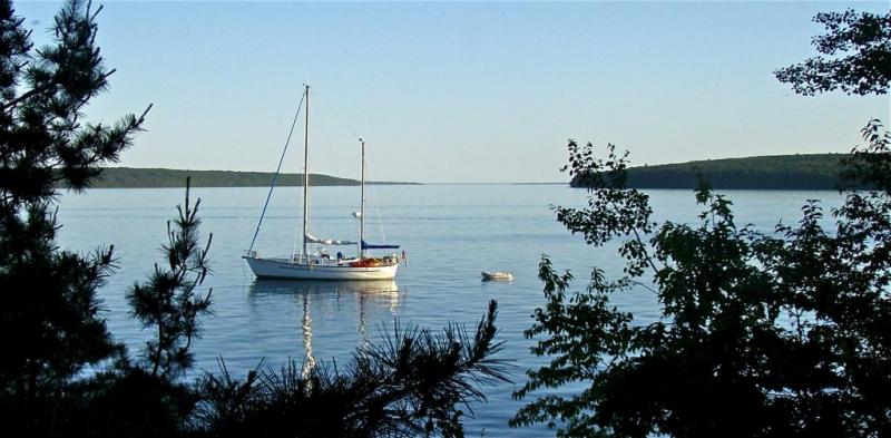 Competition entry: Sailboat with Its Little One