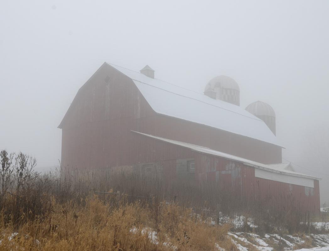 Competition entry: Barn and Fog