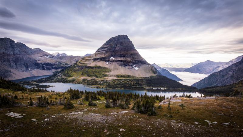Competition entry: Hidden Lake with a Cloud Inversion