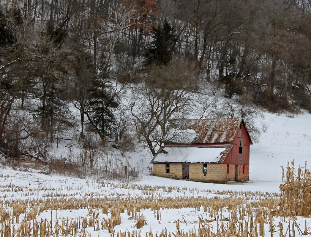 Competition entry: Hillside Barn