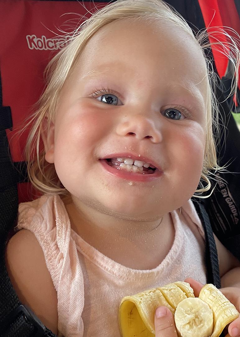 Competition entry: Isn't she a ham!