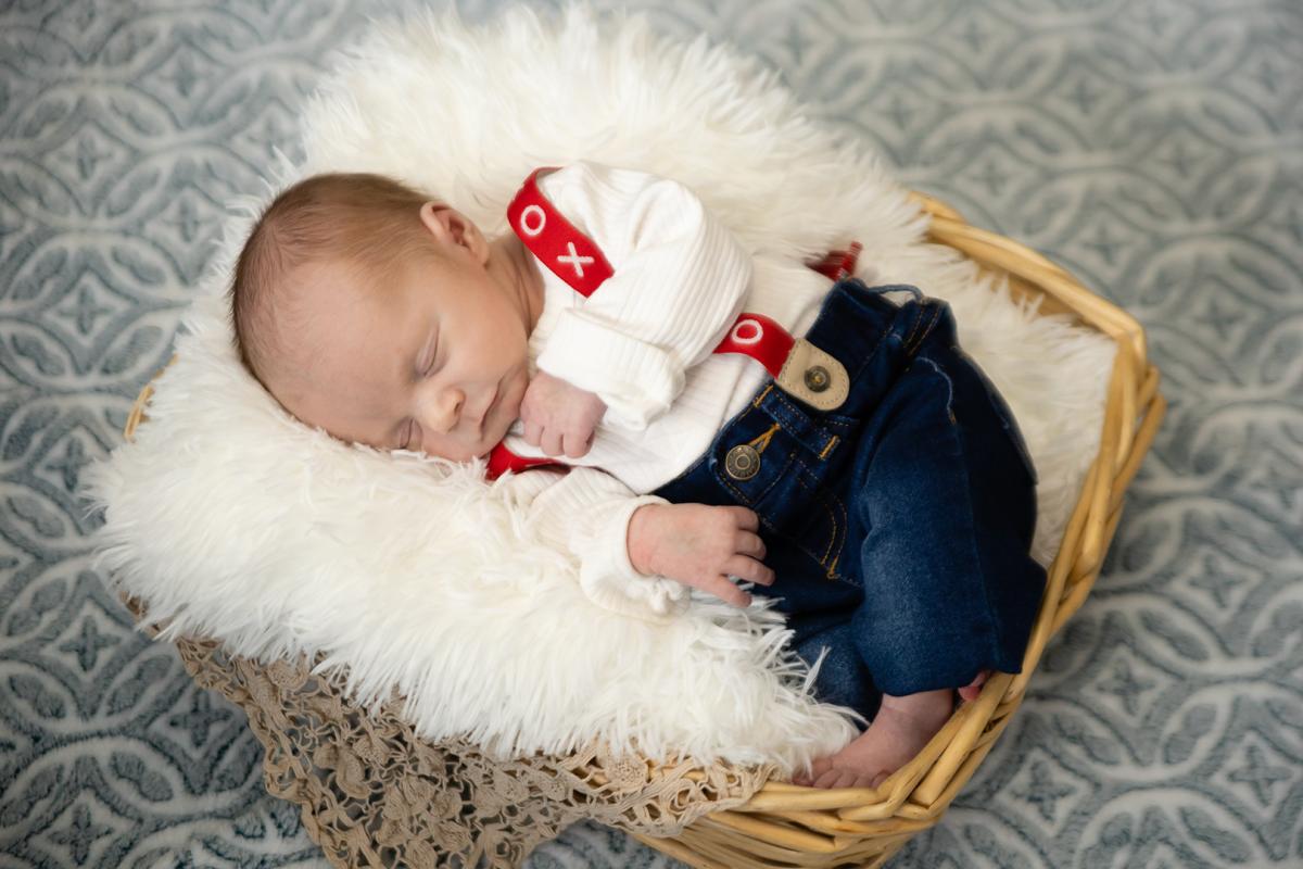 Competition entry: A tisket, a tasket; baby's sleeping in a basket