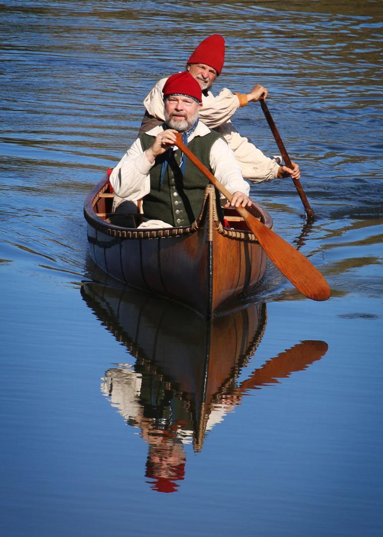 Competition entry: French Voyageurs Arrive