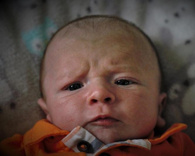 Competition entry: "Little Men" Can Frown Too!