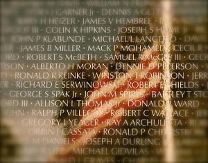 Competition entry: Reflection on the Vietnam Wall