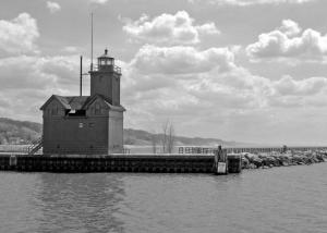 Competition entry: Lighthouse on Lake Michigan