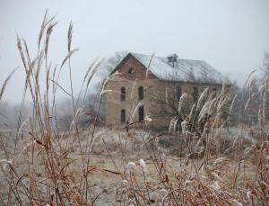 Competition entry: Old mill in snow