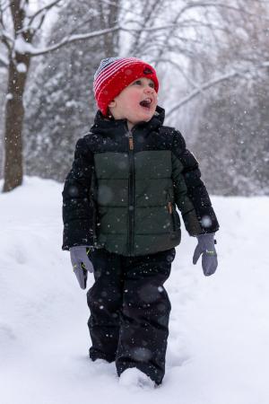 Competition entry: Playing in the Snow