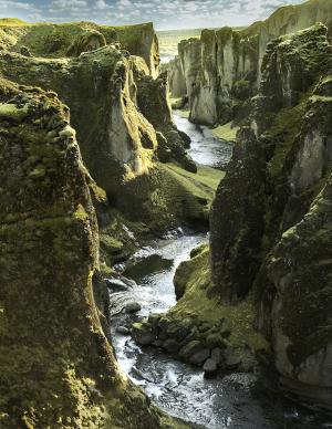 Competition entry: Fjadrargljufur Canyon